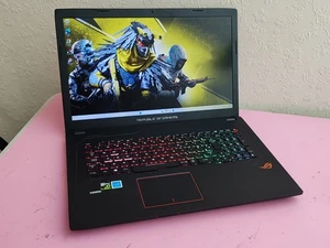 17 inch Asus ROG Gaming Laptop 24GB RAM 1.5TB Storage ( SSD and HDD ) - Picture 1 of 14