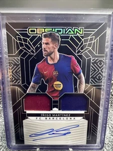 Inigo Martinez Jersey Auto 2024-25 Panini Obsidian Dual Jersey Ink /199 #DJ-LMZ - Picture 1 of 2
