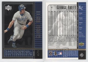 2000 Upper Deck Legends George Brett #67 HOF