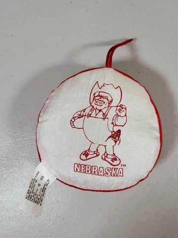 Vintage Stuffins Nebraska Cornhuskers Feb 15, 1989 Plush Cover