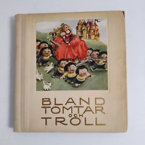 Bland tomtar och troll 1946 HB Fantasy Gnoms Trolls ill Norelius & John Bauer - Imagen 1 de 11