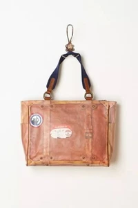 Anthropologie Miss Albright Americana Tote bag luggage purse hand bag - Picture 1 of 13