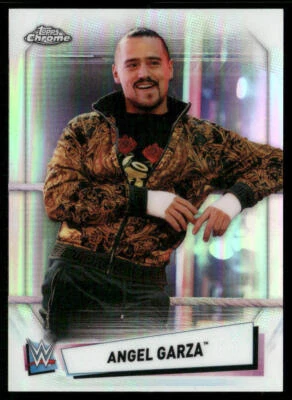 Angel Garza 2021 Topps Chrome WWE Refractors #5 - Image 1 of 2
