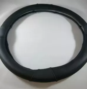 2017 Black Easy Slip-On PU Steering Wheel Cover Perfect Fit Water Stain Resist - Bild 1 von 6
