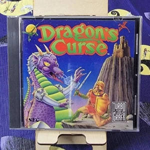 Dragon's Curse (Turbografx 16) Complete In Case CIC, Tested & Working - Picture 1 of 3