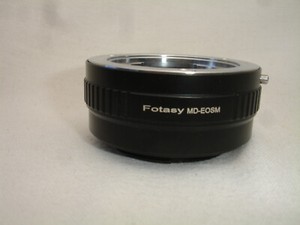 Minolta MD MC Lens to CANON EOS M Mirrorless Camera Adapter fits M5 M6 M50 M100