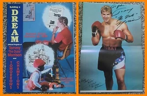 TOMMY "THE DUKE" MORRISON Programm signiert Centerfold (TO JOHN) - Bild 1 von 3