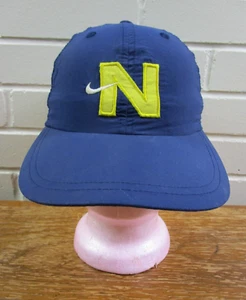 Nike Vintage 90’s Nylon Running Hat Adjustable Back "N" Logo Swoosh Packable - Picture 1 of 10