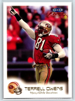 Terrell Owens 1999 Fleer Focus   #69 San Francisco 49ers - Image 1 of 2