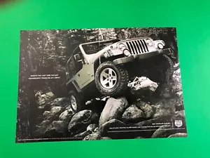 2003 JEEP RUBICON ORIGINAL VINTAGE PRINT AD ADVERTISEMENT 2 PAGE - Bild 1 von 1