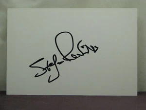 signed by narrator Stefan Rudnicki on postcard for audiobk City on Edge Forever - Picture 1 of 2