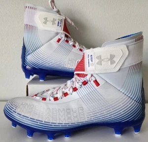 NEW Under Armour UA Spotlight Lux MC LE TEXAS FOREVER Football Cleats Size 8 - Picture 1 of 8