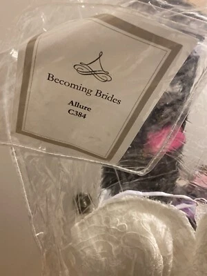 VESTIDO DE NOVIA ALLURE C384 TALLA 12 MARFIL ESTILO TIENDA MUESTRA  Foto 1 de 4