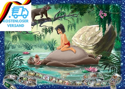 BESUCHE DEN RAVENSBURGER-STORE Ravensburger Puzzle 12000318 - Das Dschungelbuch - 1000 Teile Disney Puzzle Für