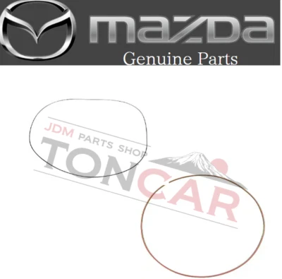 Anillos Mazda RX7 RX8 sellos interiores exteriores originales N326-10-B71A x4, N326-10-B72 x4 Foto 1 de 3