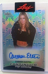 2023 LEAF POP CENTURY Continuum, Carmen Electra Autograph #11/25 Baywatch - Picture 1 of 1