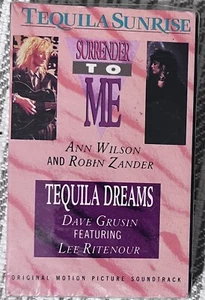 Tequila Sunrise Surrender to me Soundtrack Ann Wilson Zande Cassette Single New - Picture 1 of 2