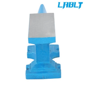 Herramientas de herrero fundido yunque de hierro LABLT 24LB cuerno redondo calidad pulido resistente - Imagen 1 de 10
