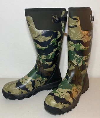 Lacrosse Alphaburly Pro 18" Veil Camo K2 Waterproof Hunting Mens Boots Size 13 - Image 1 of 4