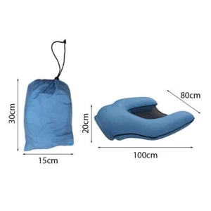 FLOATING Swimming Pool & Lake Inflatable Foldable Water Chair Lounger - Picture 1 of 7