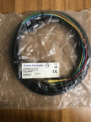 Mini cable de alta resolución Extron 26-531-04 SYM BNCF 15 pines HD macho a BNC hembra Foto 1 de 3
