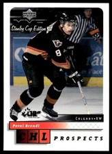 1999-00 Upper Deck MVP Stanley Cup Silver Script Pavel Brendl Rookie #194 R22