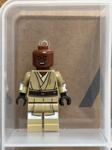 LEGO Minifigure - Mace Windu (Dark Tan Legs, Printed Arms) - No sw1205 - QTY 1 - Picture 1 of 1