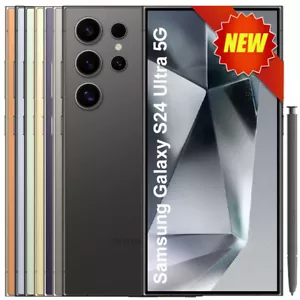 NEW SAMSUNG GALAXY S24 ULTRA 256GB 512GB 1TB SM-S928U1 FACTORY UNLOCKED GSM CDMA - Picture 1 of 15