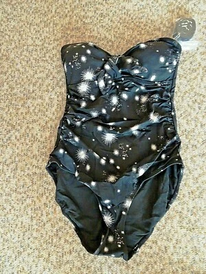 Badeanzug m.abnehmb.Trägern v.bpc selection,Gr.36,schwarz,Softcups,2-lag.Neu 113 - Bild 1 von 3