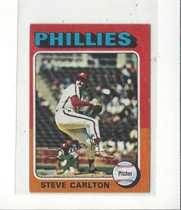 1975 Topps Mini #185 Steve Carlton Phillies - NM