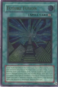 Yugioh Zukünftige Fusion POTD-DE044 Ultimate Rare LP - Bild 1 von 1