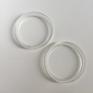 Anillo espaciador de montaje de altavoz transparente acrílico de 2 piezas de 1,2 pulgadas 62 mm - Imagen 1 de 6