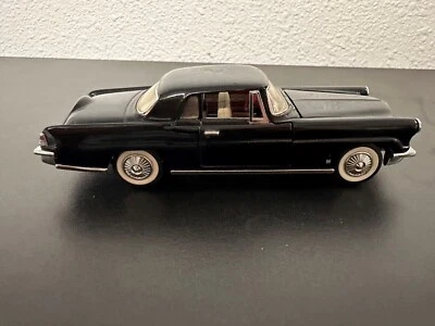 1956 Black Lincoln Continental Franklin  Mint Diecast Model 5" - Image 1 of 4