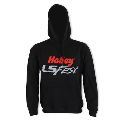 Holley 10295-MDHOL LS Fest Hoodie - Black - Medium - Image 1 of 4