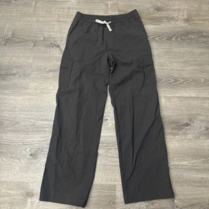 Vuori Birch Cargo Jogger Women’s Medium Wide Leg Stretch Grey VW4116 Excellent - Picture 1 of 8