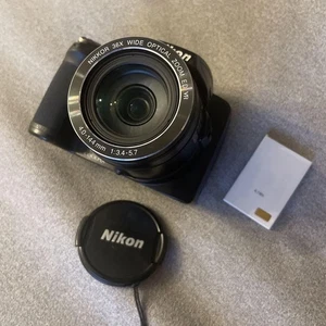 Nikon Coolpix P500 36X Optical Zoom Digital Camera Used Compact, 40-144mm - Picture 1 of 6