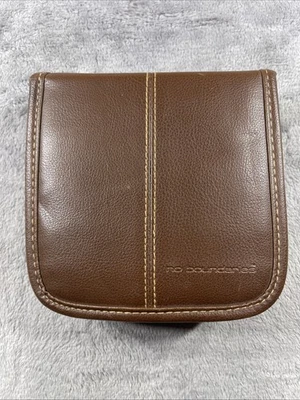 Funda protectora No Boundaries 24 discos CD DVD Blu-ray carpeta imitación cuero cremallera Foto 1 de 4