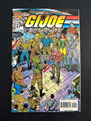 G.I. Joe: A Real American Hero #155 VF Final Issue Marvel 1994 w/insert - Image 1 of 4