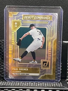Paul Skenes 2025 Donruss Debut Dominance (SP) - Piratas - Imagen 1 de 2