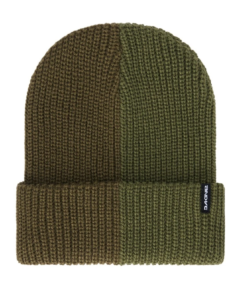 Dakine Avery Beanie, Acrylic Ribbed Knit, Unisex OSFM, Dark Olive New - Image 1 of 1