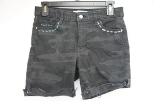 Sehr guter Zustand Social Standard by Sanctuary Ankle Skinny verzierte Jeansshorts Damen 4 - Bild 1 von 4