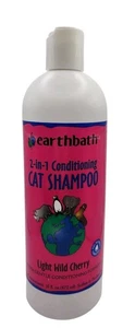 Champú acondicionador Earth Bath 2 en 1 para gatos cereza silvestre clara - 16 fl. oz./472 ml - Imagen 1 de 2