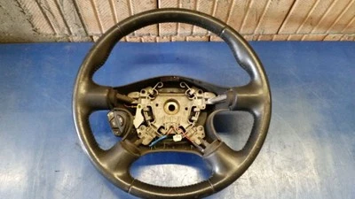 NISSAN PRIMERA (P12) 4-Speichen Lenkrad schwarz Leder Multifunktion 48430AV710 - Bild 1 von 4