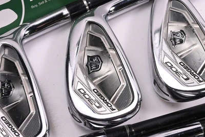Wilson C300 Forged Irons / 5-9i / Regular Flex Fujikura Pro 78 Shafts - Image 1 of 4