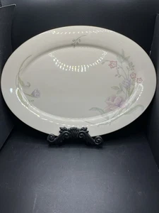 Plato grande para servir Lenox Heiress patrón floral 16" - Imagen 1 de 5