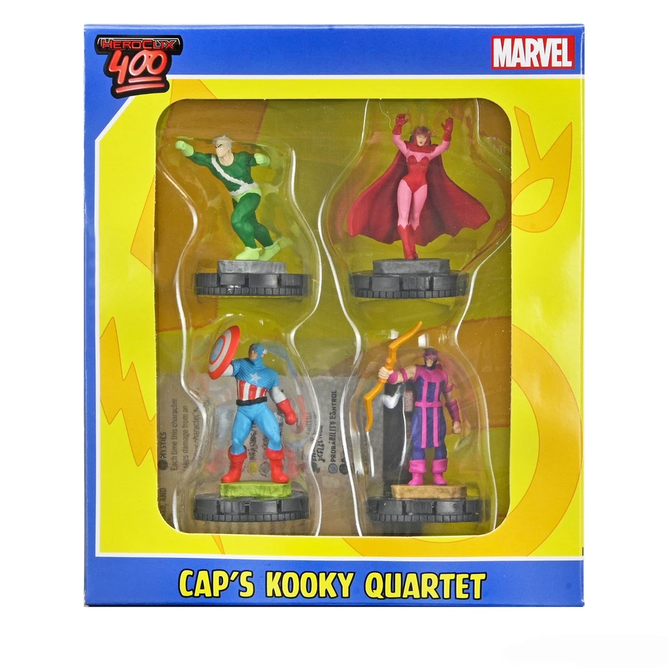 Marvel HeroClix 400: Cap's Kooky Quartet - Image 1 of 4