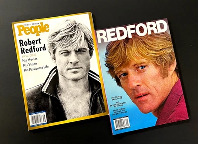 People Tribute Magazine Robert Redford 1936-2025 & REDFORD The Unofficial Story - Image 1 of 3