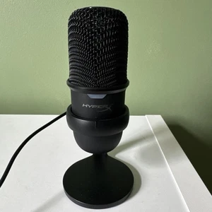 Microphone de jeu USB HyperX SoloCast - Noir (4P5P8AA) - Photo 1/4