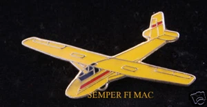 Schweizer SGS 2-23 SAILPLANE AIRPLANE LAPEL HAT PIN GLIDER PILOT SOLO WING GIFT - Picture 1 of 12