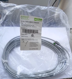 MURR ELEKTRONIK 7000-08081-2300500 M8 5M CONNECTOR CABLE (BR4B.6b8) - Imagen 1 de 4